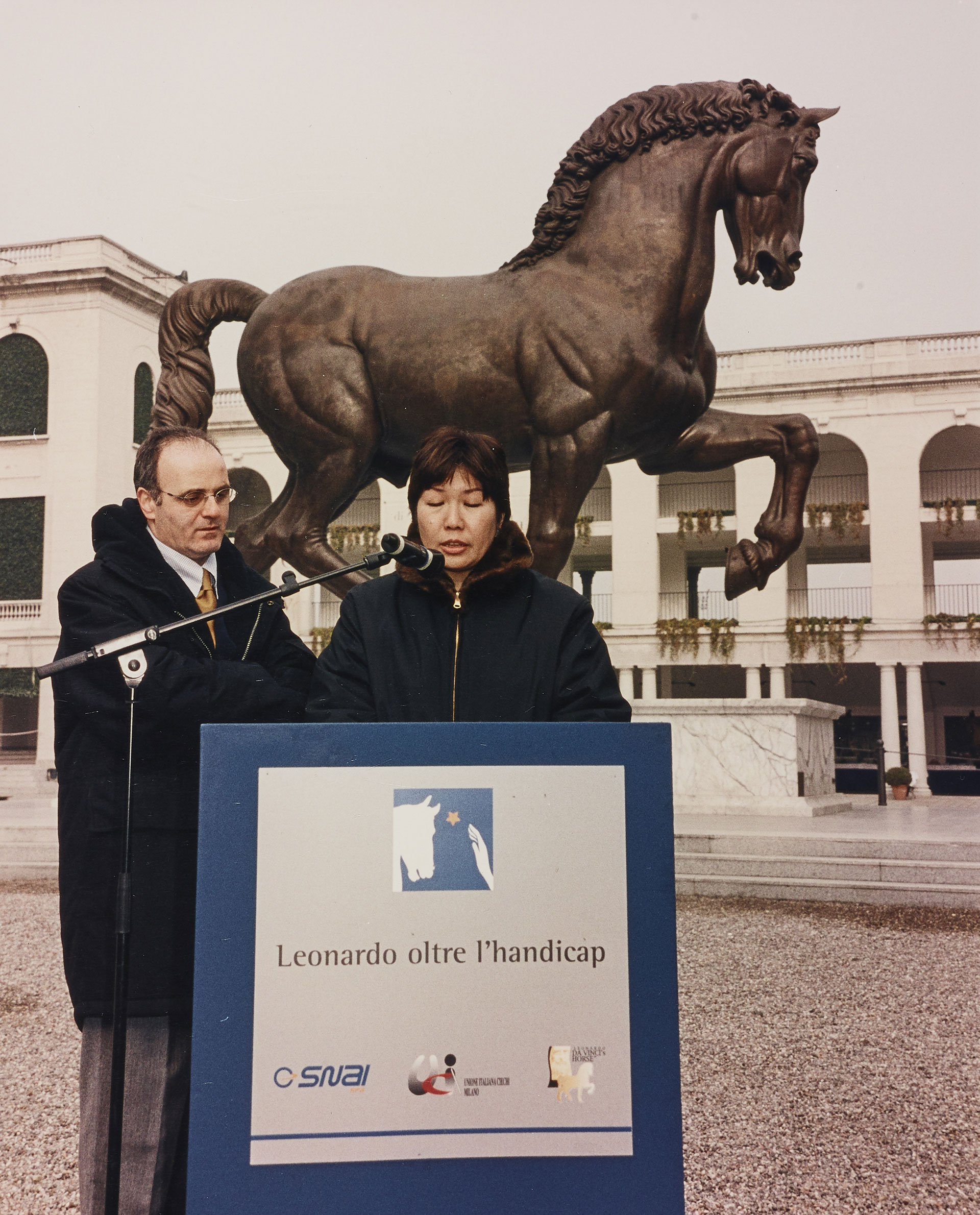 Leonardo's horse San Siro