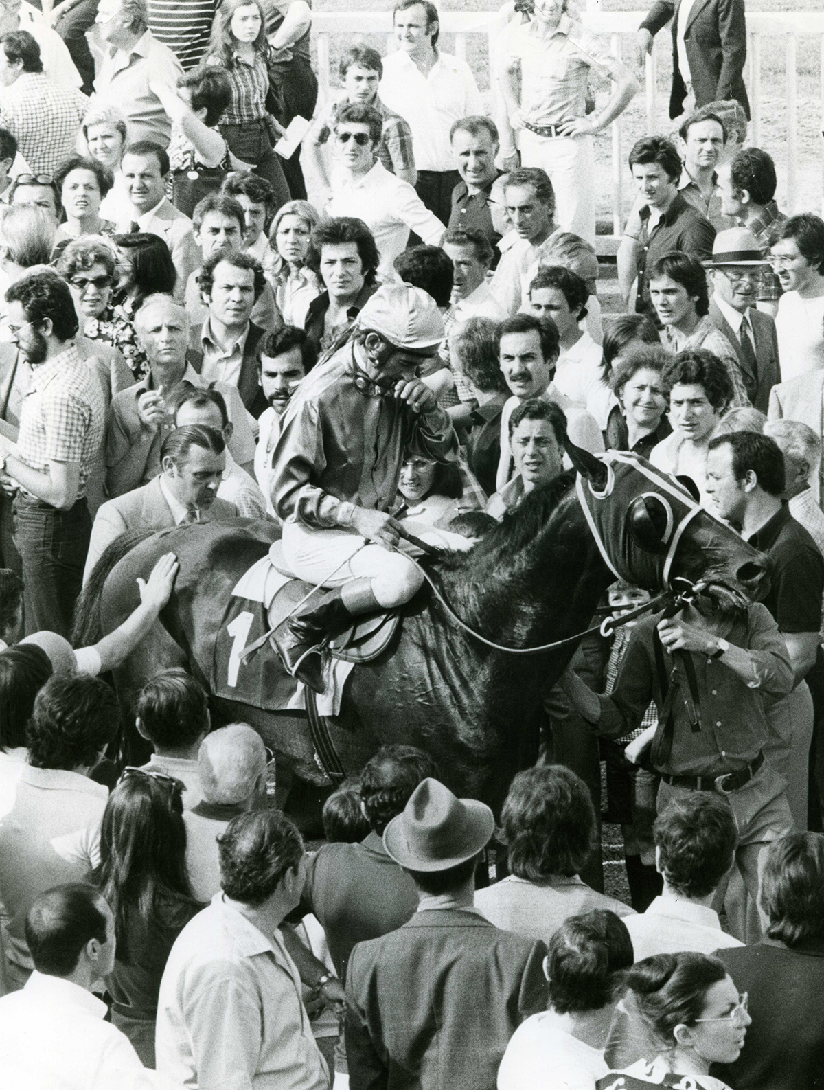 I GRANDI CAMPIONI DI SAN SIRO-PUROSANGUE- IMMAGINI DEI GRANDI PROTAGONISTI